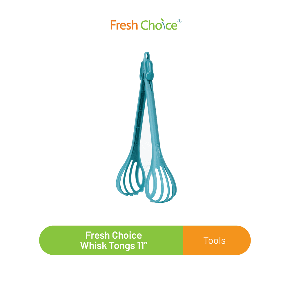 Fresh Choice Whisk Tongs 11”