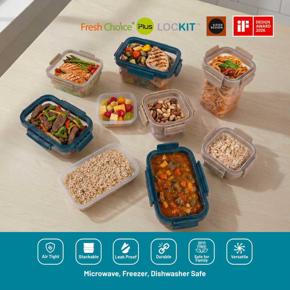 Fresh Choice LOCKIT Square 4-Piece Set - Astra Family