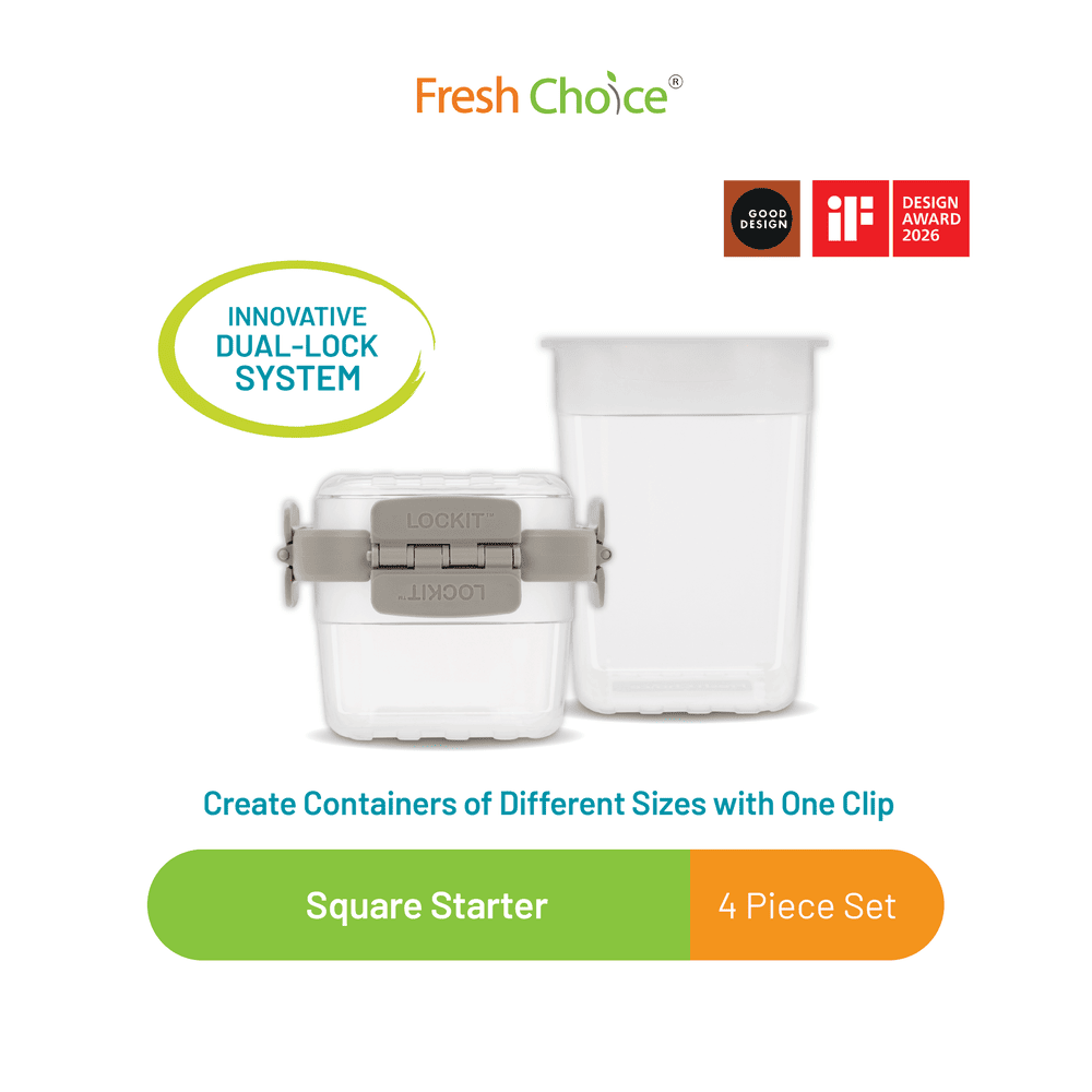Fresh Choice LOCKIT Square 4-Piece Set - Astra Family