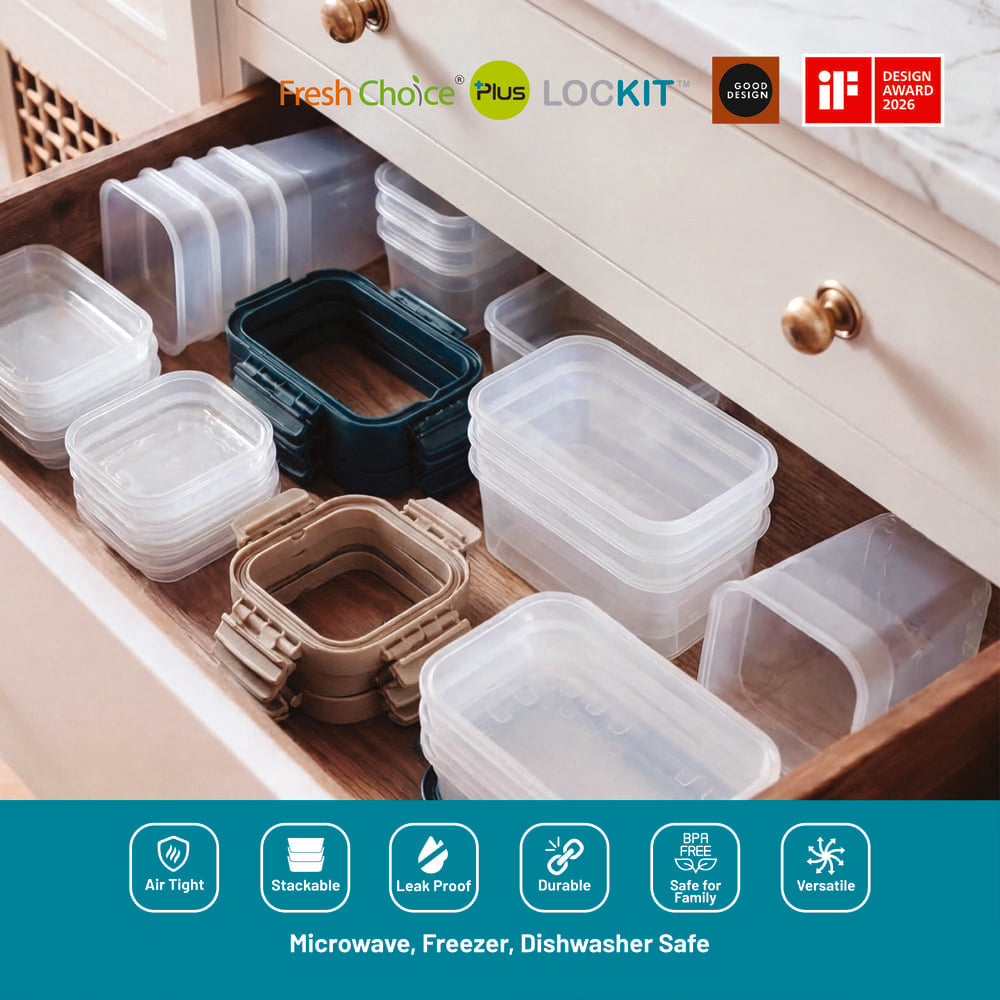 Fresh Choice LOCKIT Rectangle 4-Piece Set - Astra Family