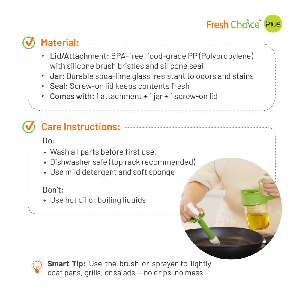 Fresh Choice Oil Dispenser Set