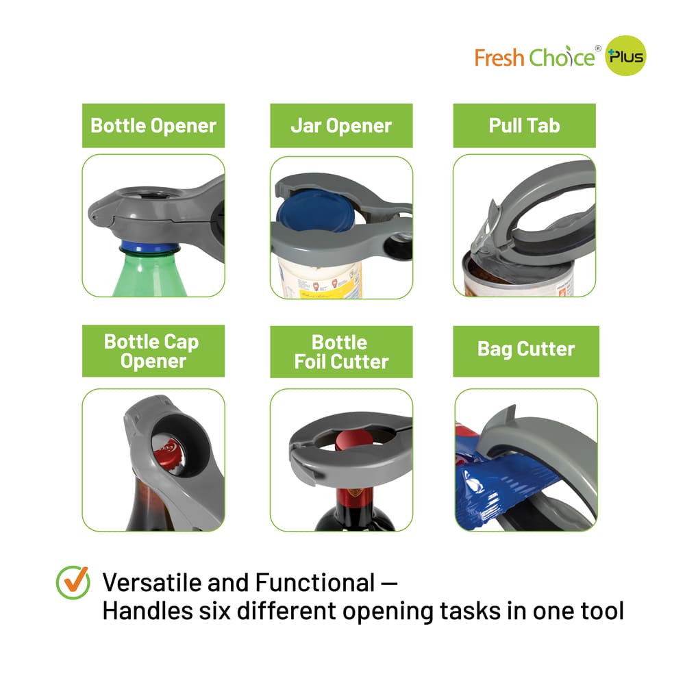 Fresh Choice 6 in 1 Beverage Opener