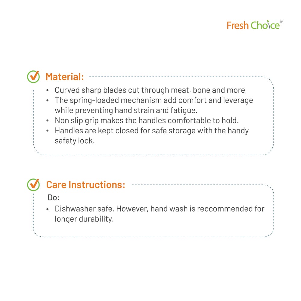 Fresh Choice Poultry Shears