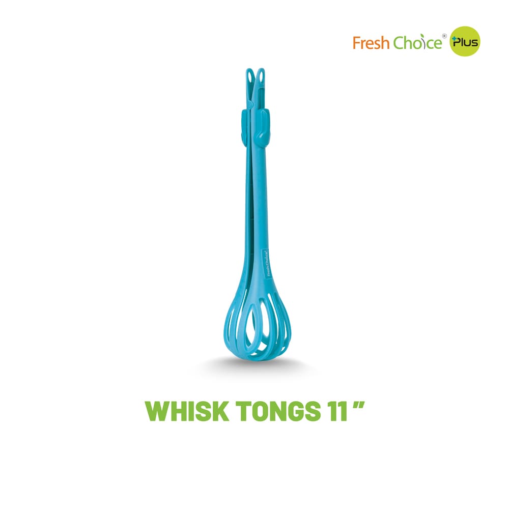 Fresh Choice Whisk Tongs 11”